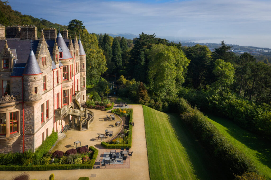 Old palace aerial views Belfast